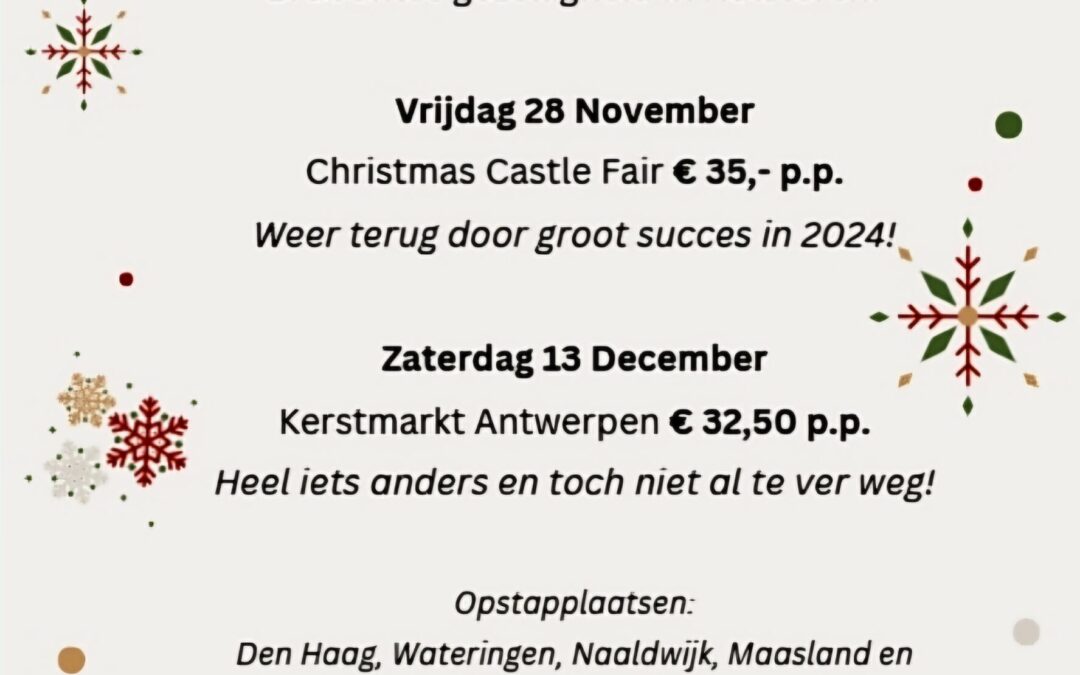 Kerstmarken 2025!